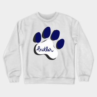 Butler Bulldogs Paw Print Crewneck Sweatshirt